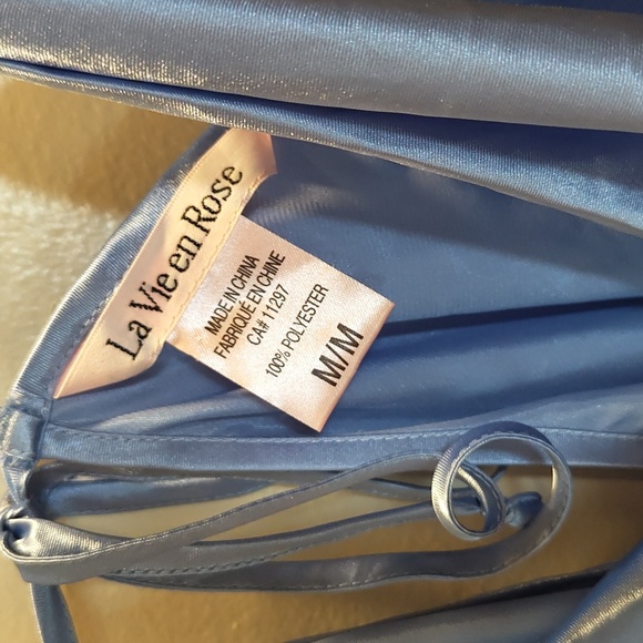 Satin Fairy Slip Dress Cowl Neck Y2K - Picture 6 of 7